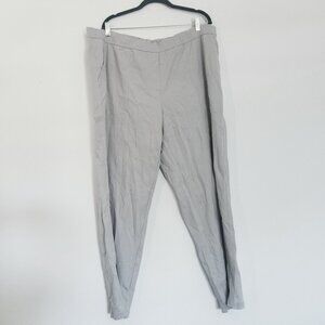 Lafayette 148 Grey Pants Plus Size 3x NWT